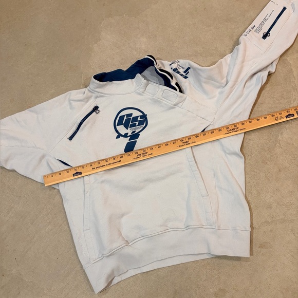 G-Star Men's Gray Sobiru Anorak Loose Sweater - Picture 3 of 3